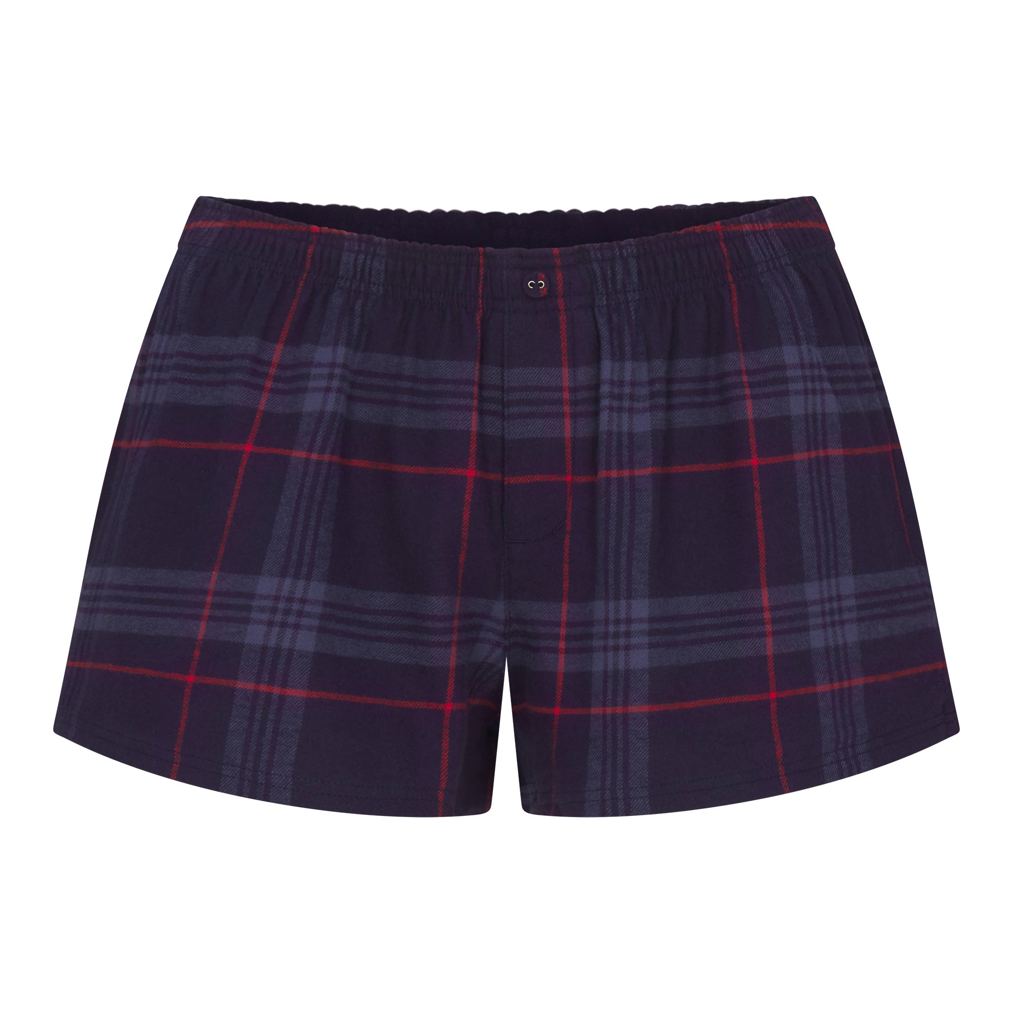 SKIMS SLEEP LACE TANK AND FLANNEL SHORT SET - Image 6