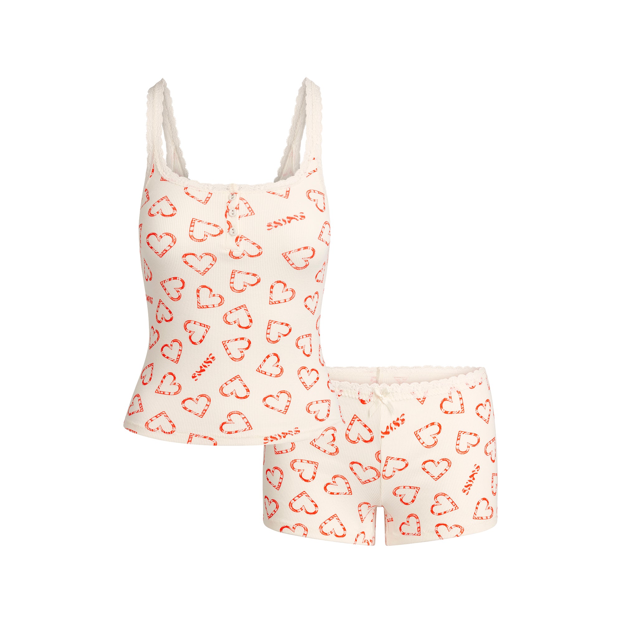 LACE TANK AND SHORT SET - Image 6