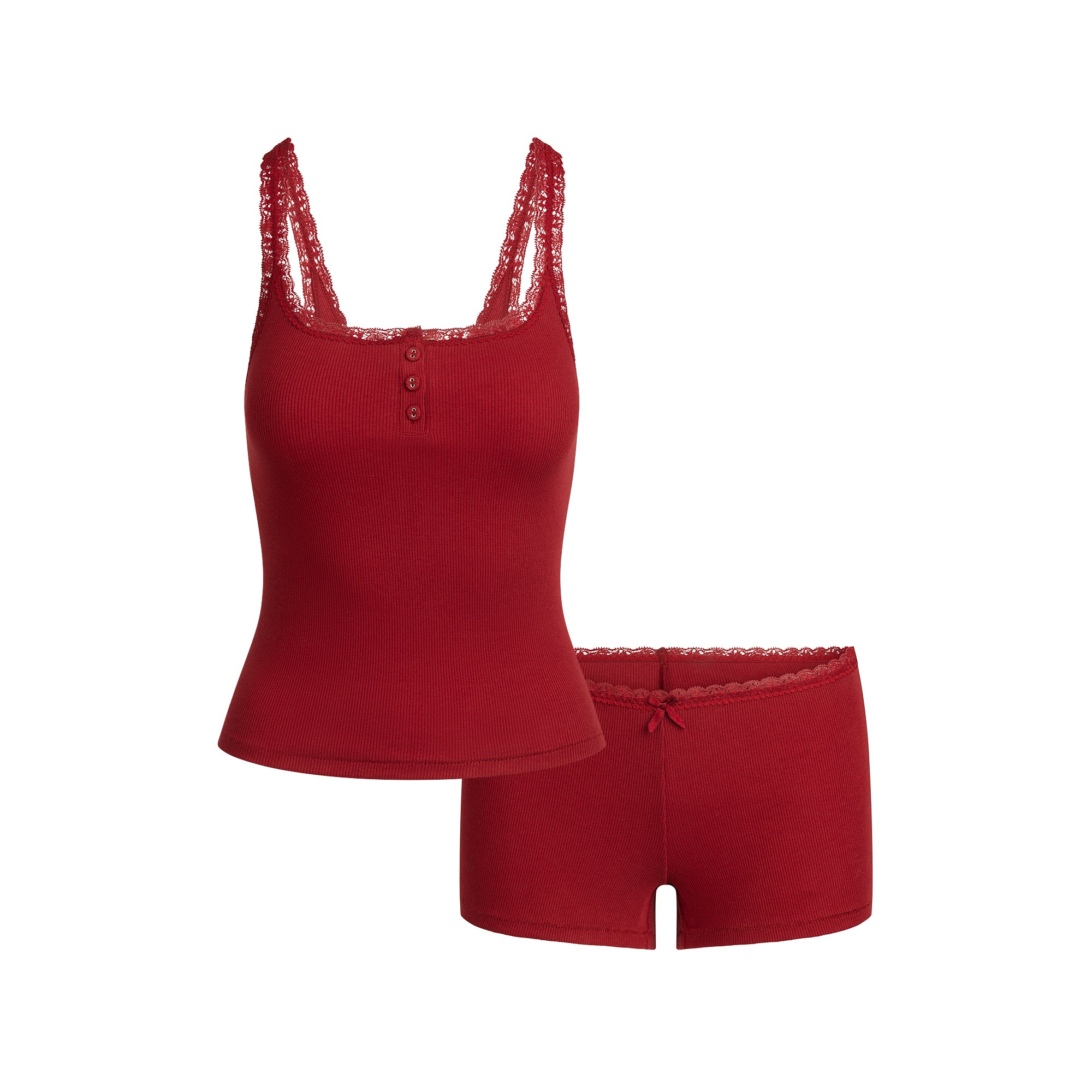 LACE TANK AND SHORT SET - Image 9