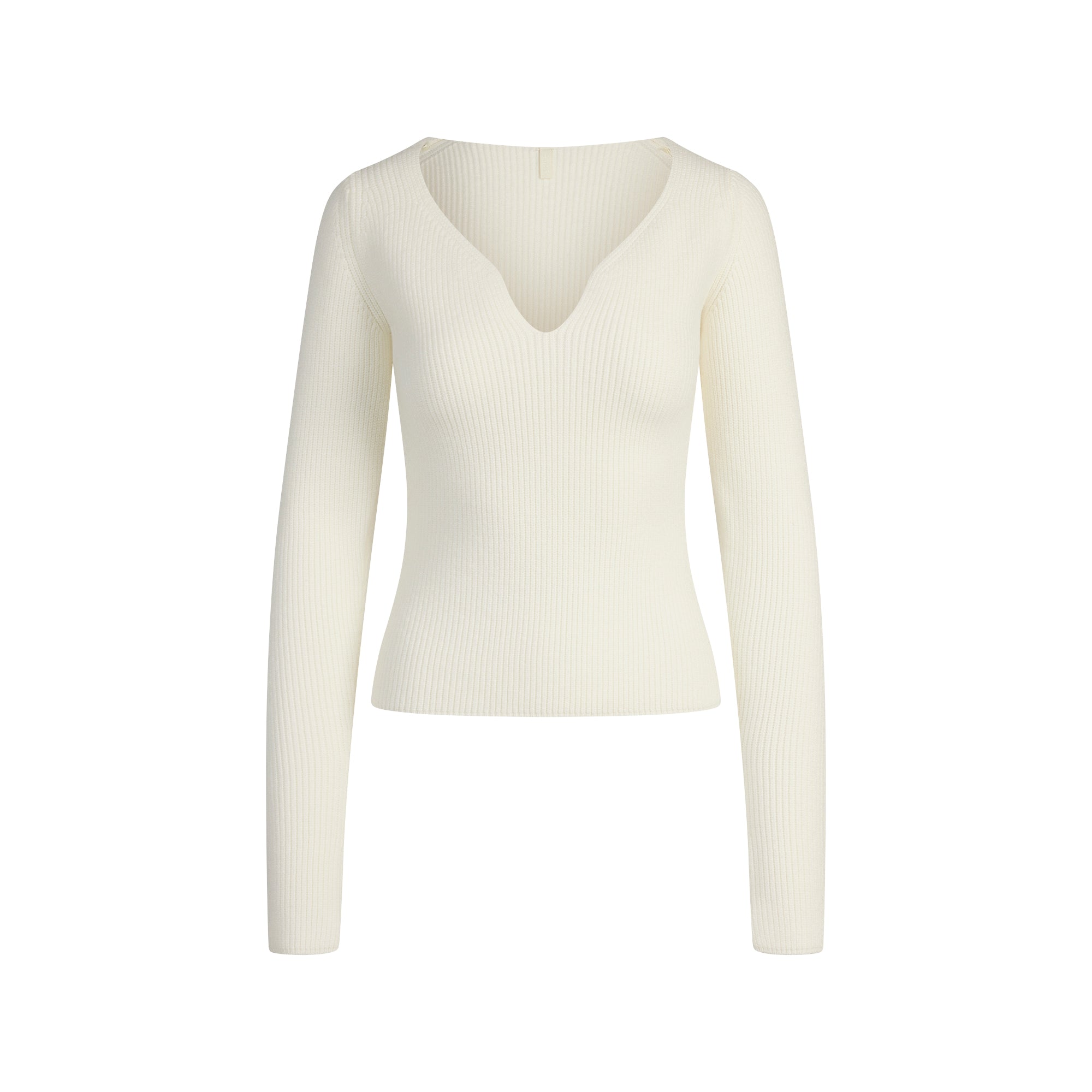 RIBBED LONG SLEEVE TOP - Image 7