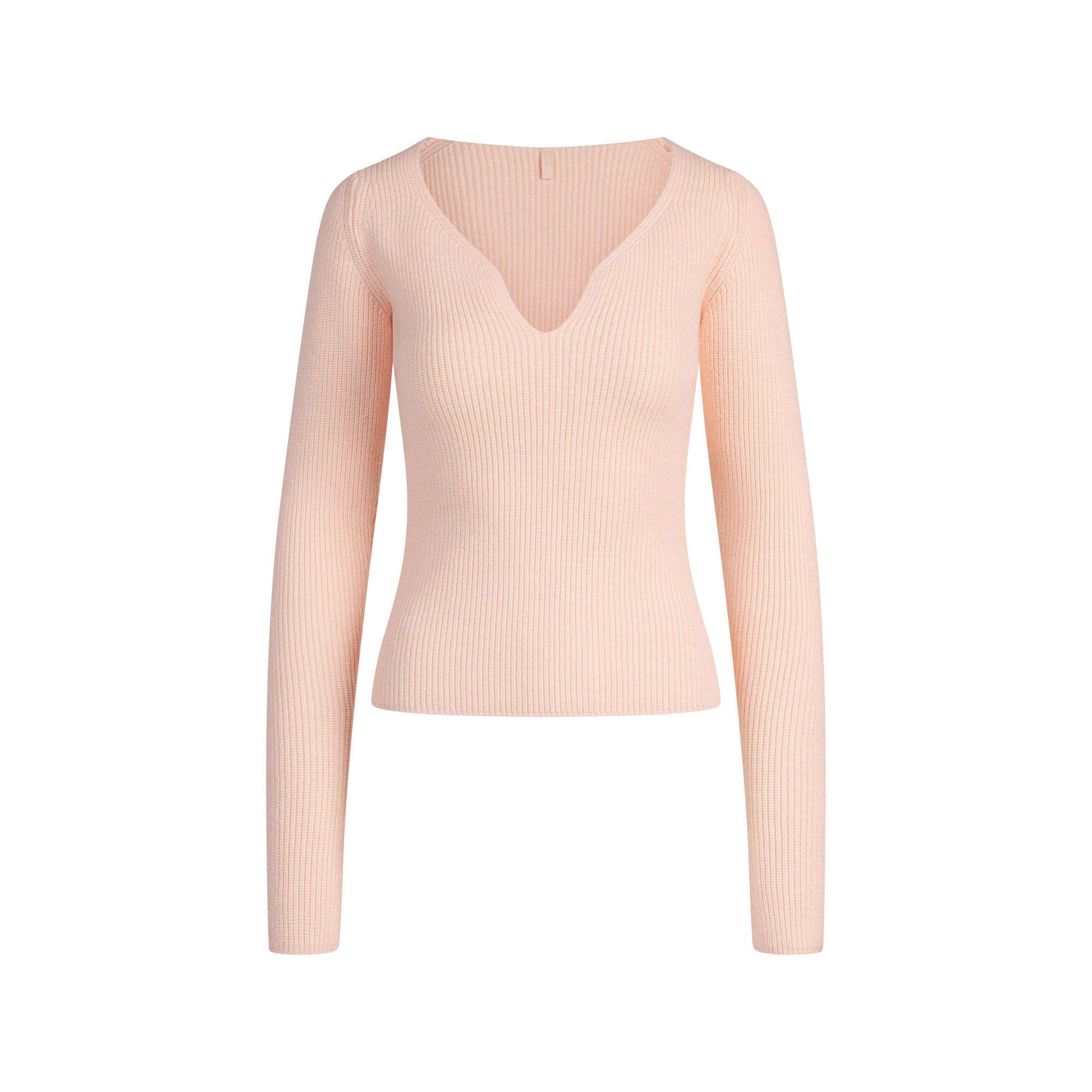 RIBBED LONG SLEEVE TOP - Image 7