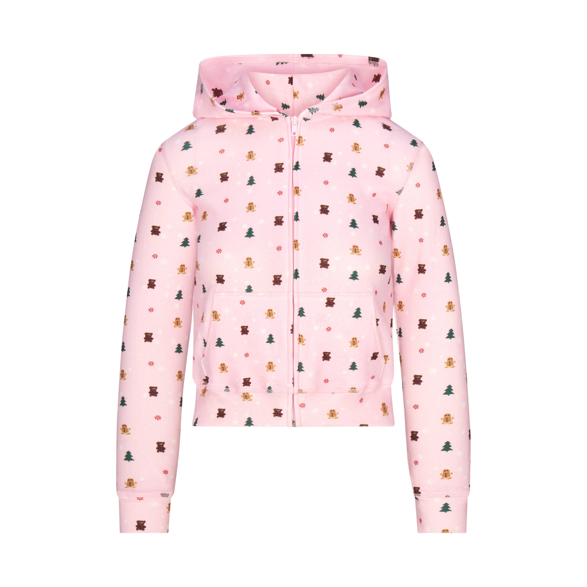 PLUSH POINTELLE ZIP UP HOODIE - Image 7