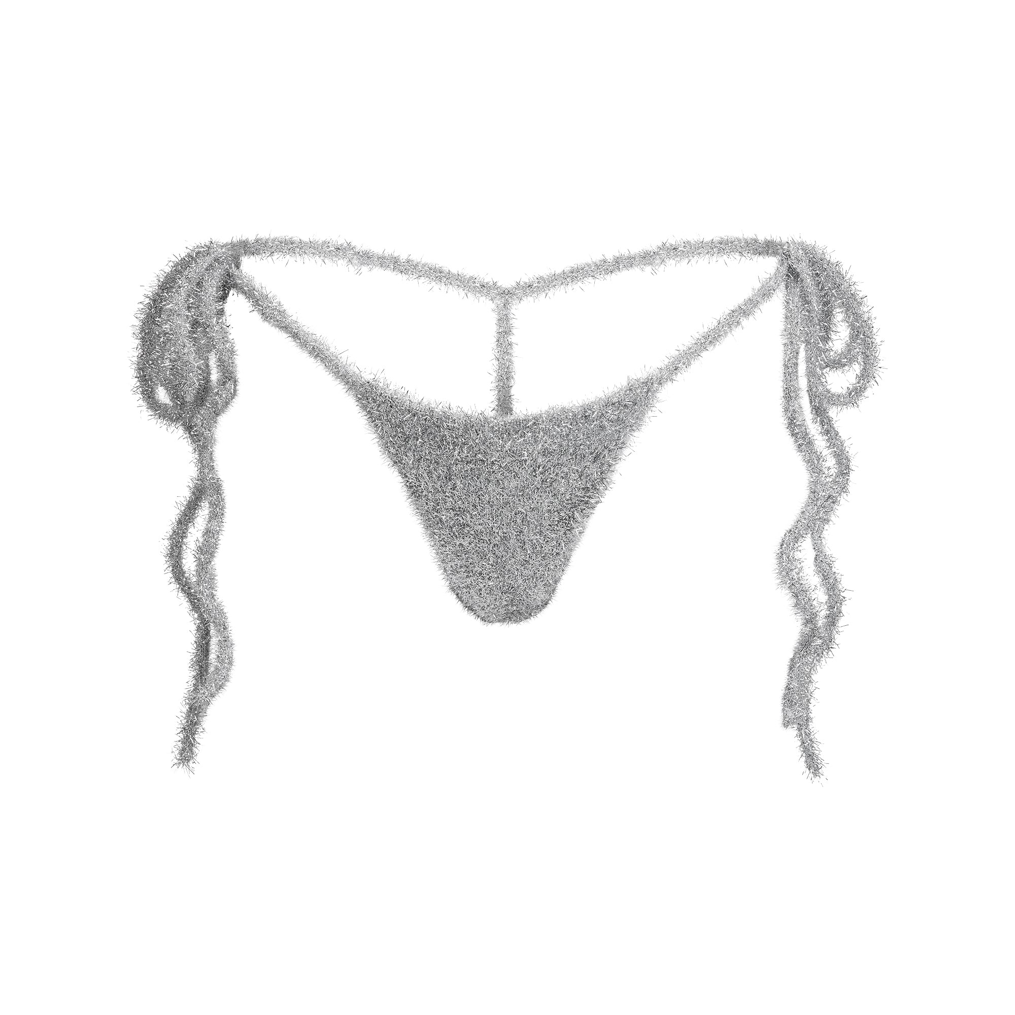 TINSEL BRALETTE AND THONG SET - Image 10