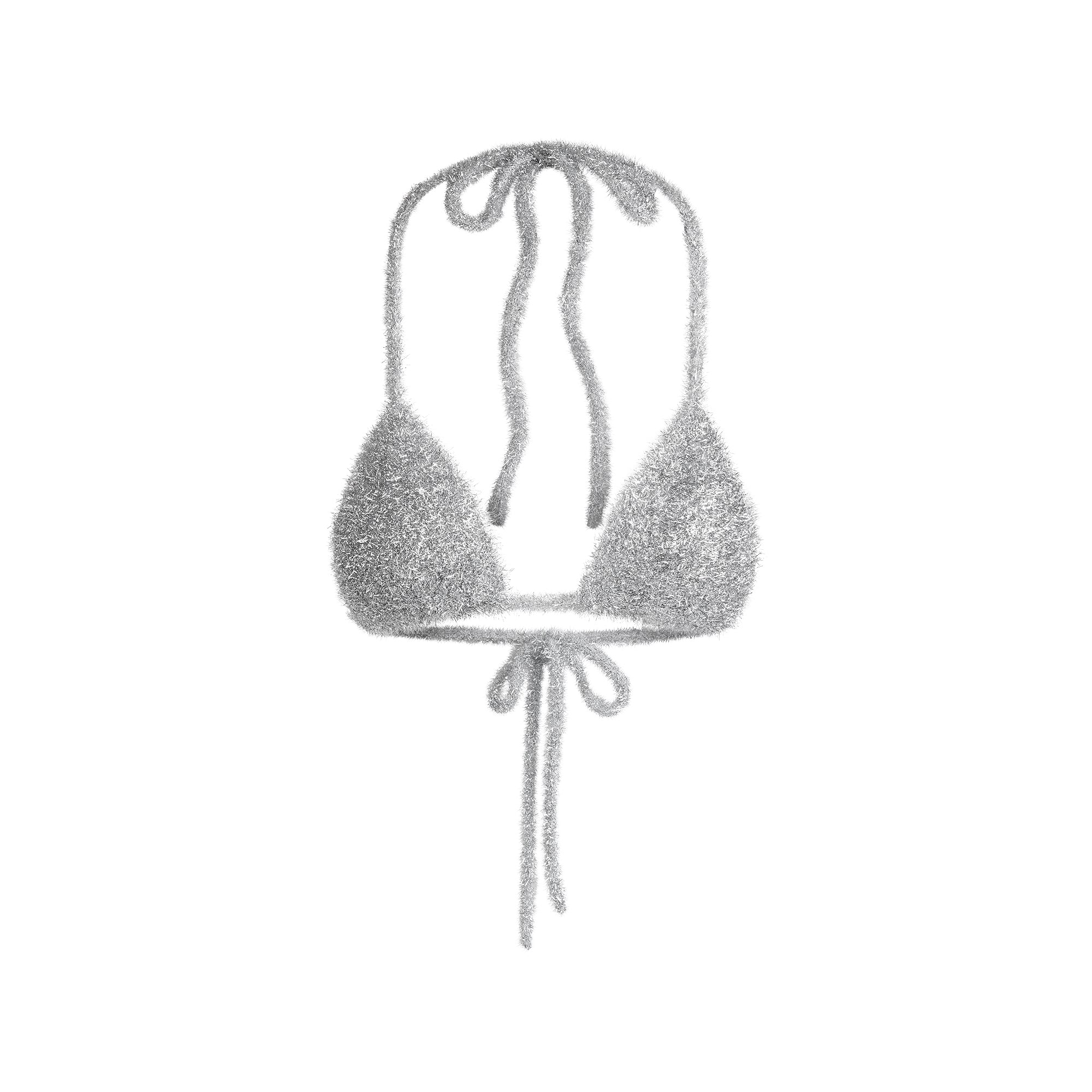 TINSEL BRALETTE AND THONG SET - Image 9