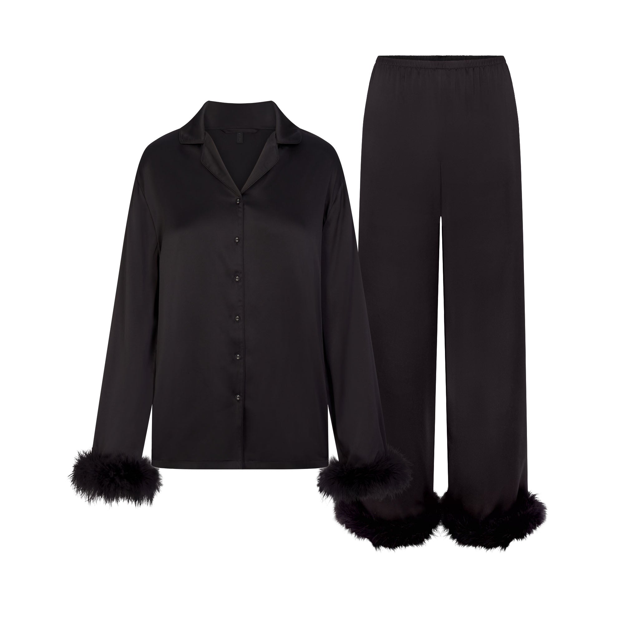 FEATHER TRIM LONG SET - Image 7