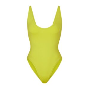 SCOOP NECK ONE PIECE