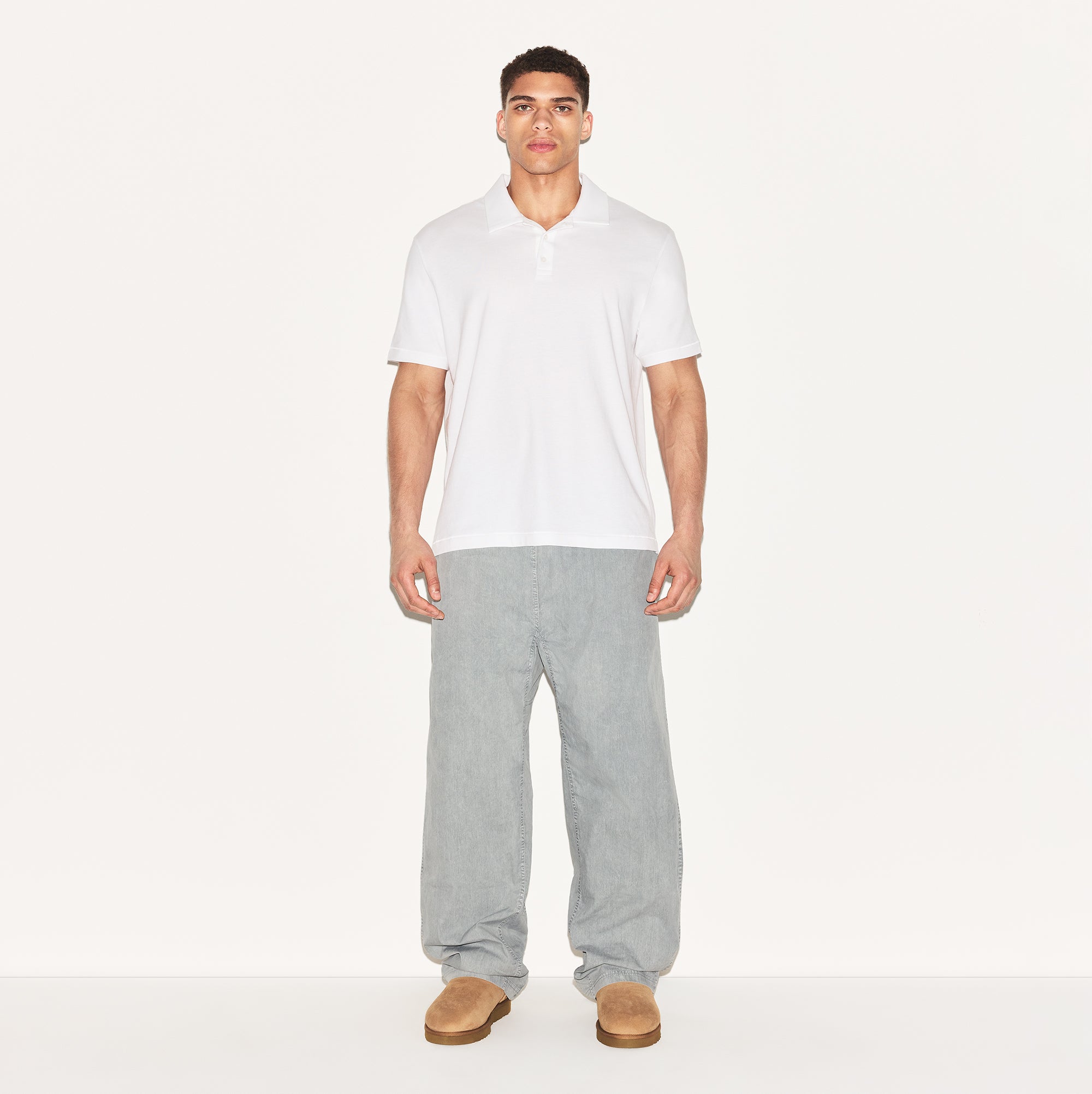 MENS RELAXED POLO
