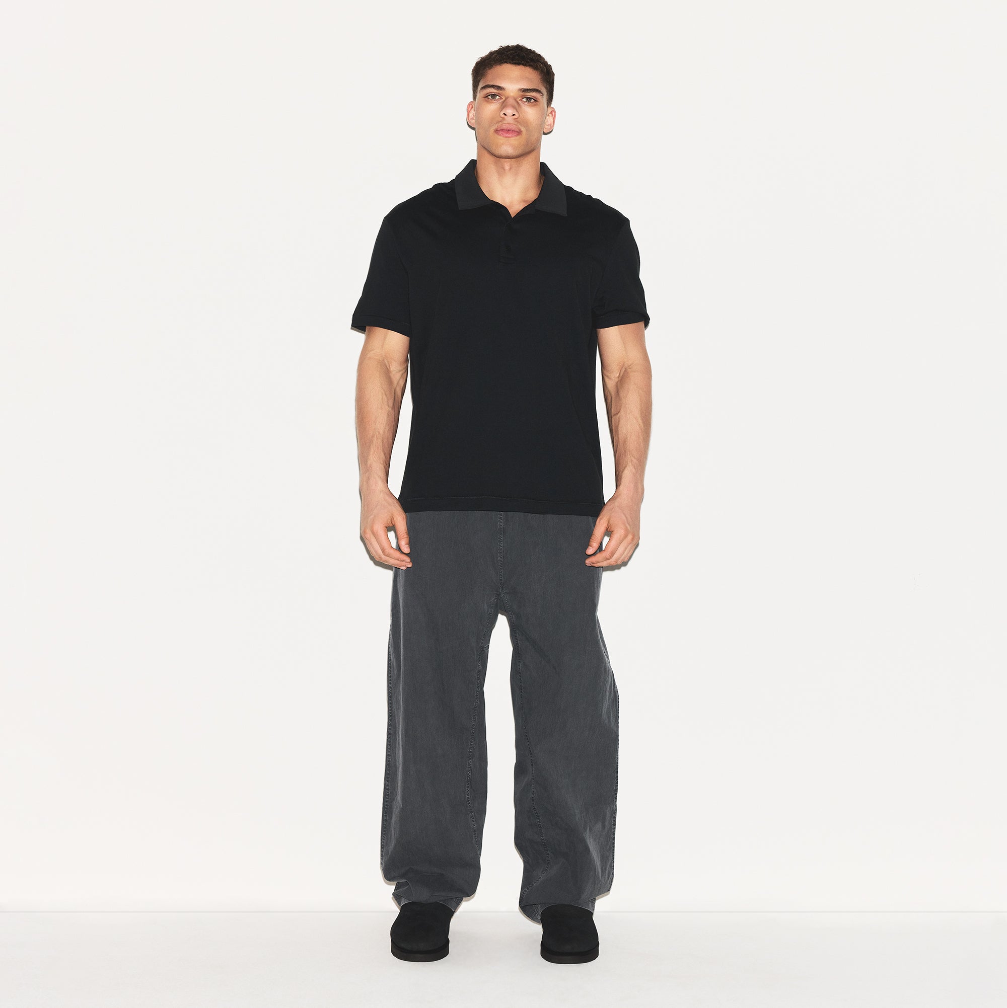 MENS RELAXED POLO