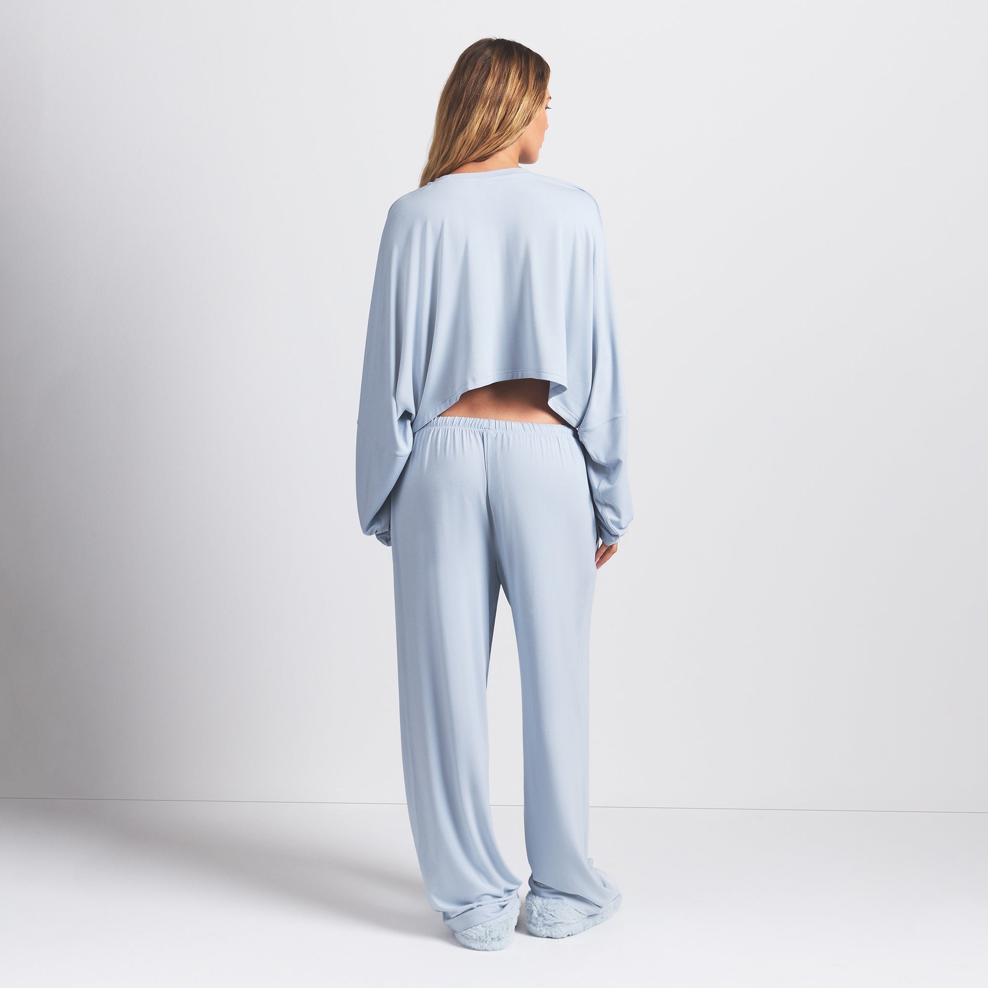 CROPPED LONG SLEEVE AND PANT SET - Image 4