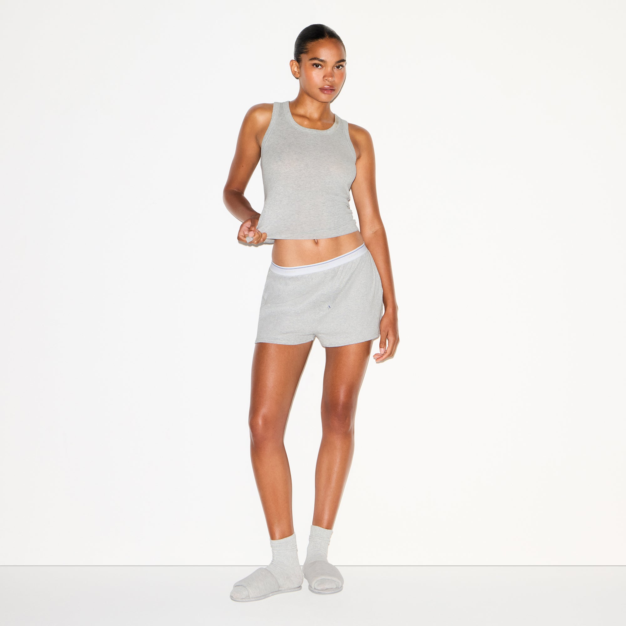 SCOOP TANK AND SHORT SET