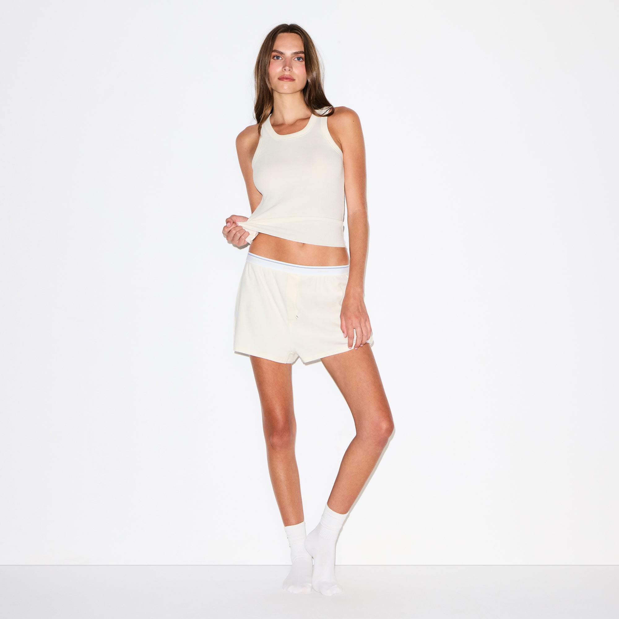 SCOOP TANK AND SHORT SET