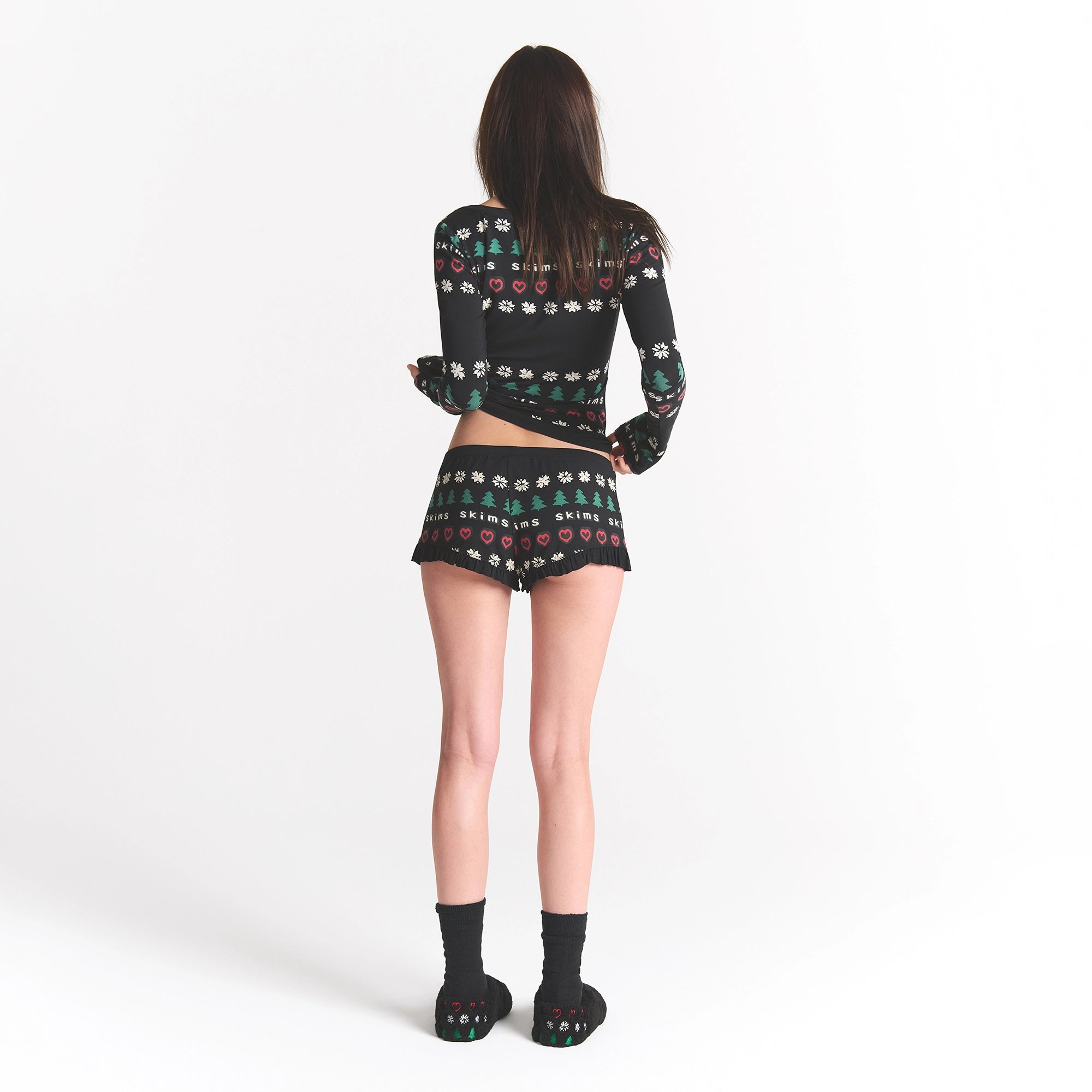 SKIMS SLEEP SCOOP NECK SET - Image 4