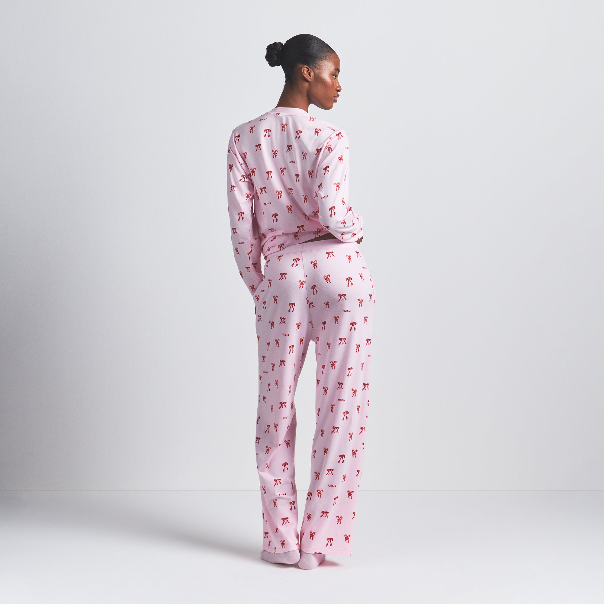 LONG SLEEVE T-SHIRT AND LOOSE PANT SET - Image 4