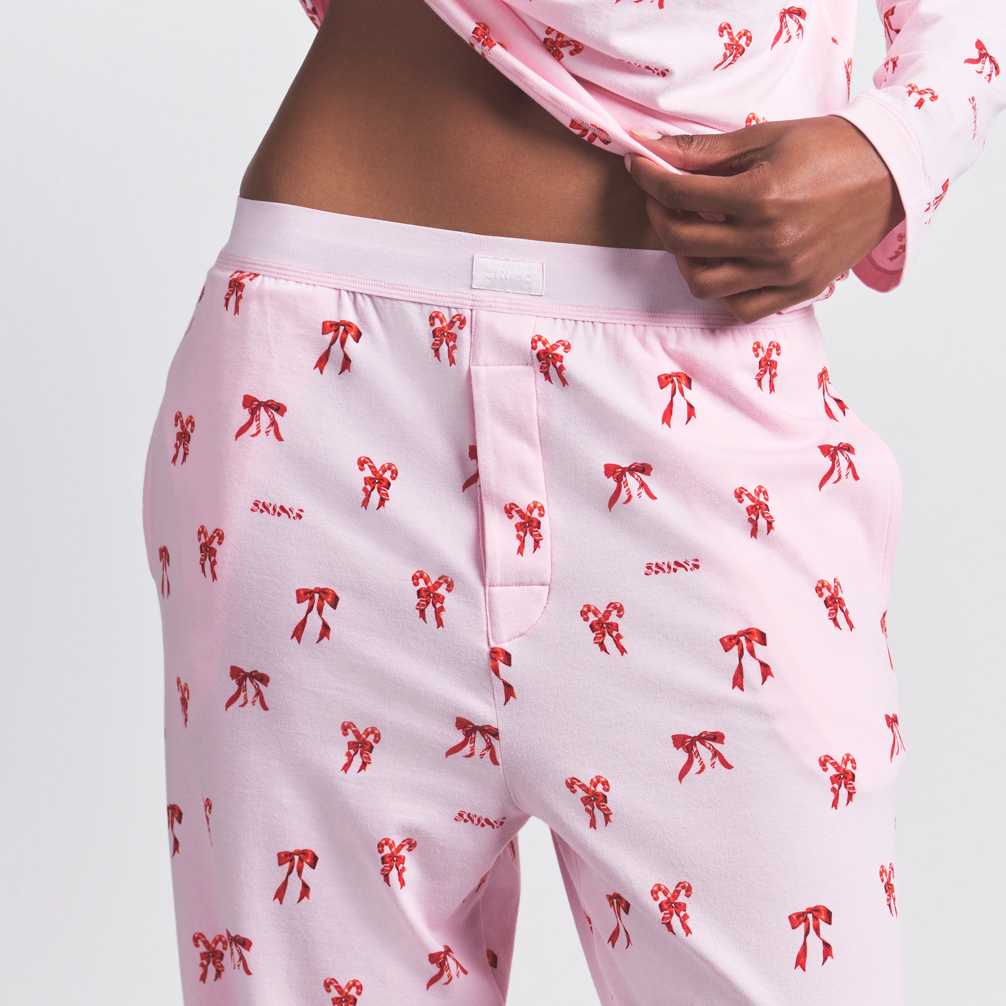LONG SLEEVE T-SHIRT AND LOOSE PANT SET - Image 2