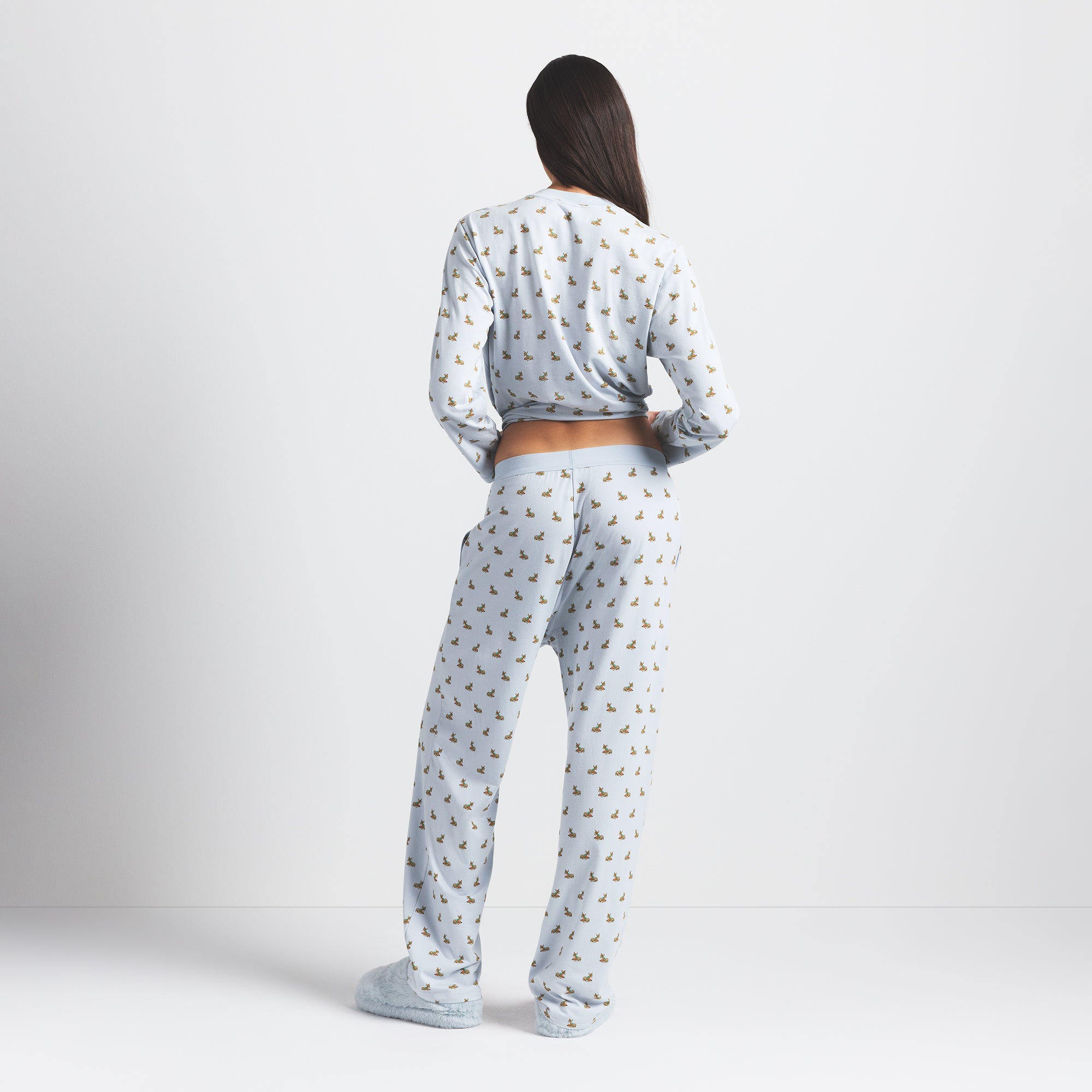 LONG SLEEVE T-SHIRT AND LOOSE PANT SET - Image 4
