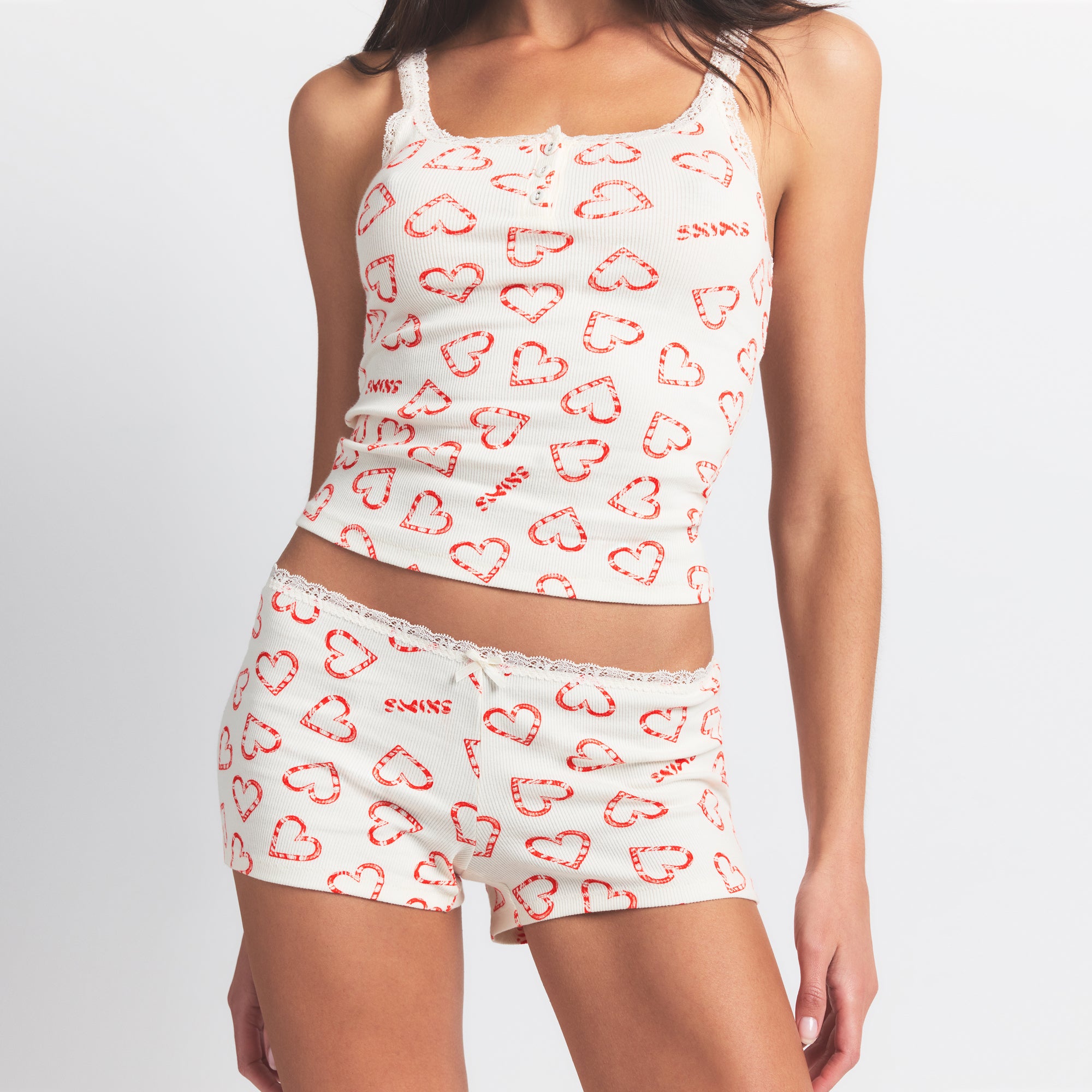 LACE TANK AND SHORT SET - Image 3