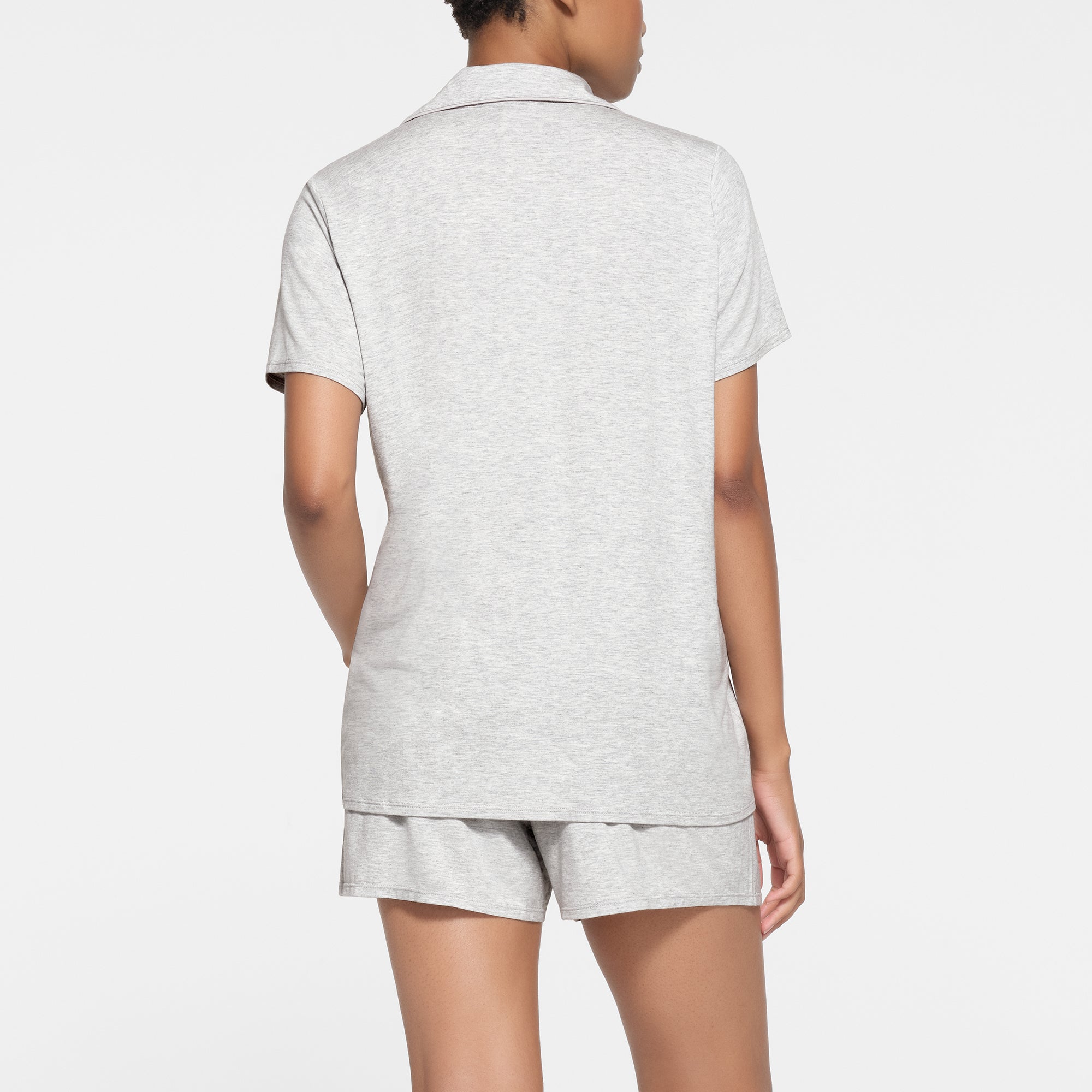 SHORT SLEEVE BUTTON UP SET - Image 3