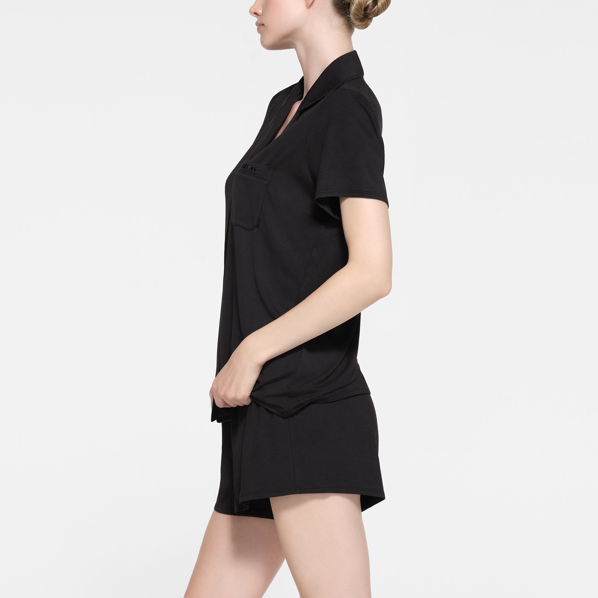 SHORT SLEEVE BUTTON UP SET - Image 2