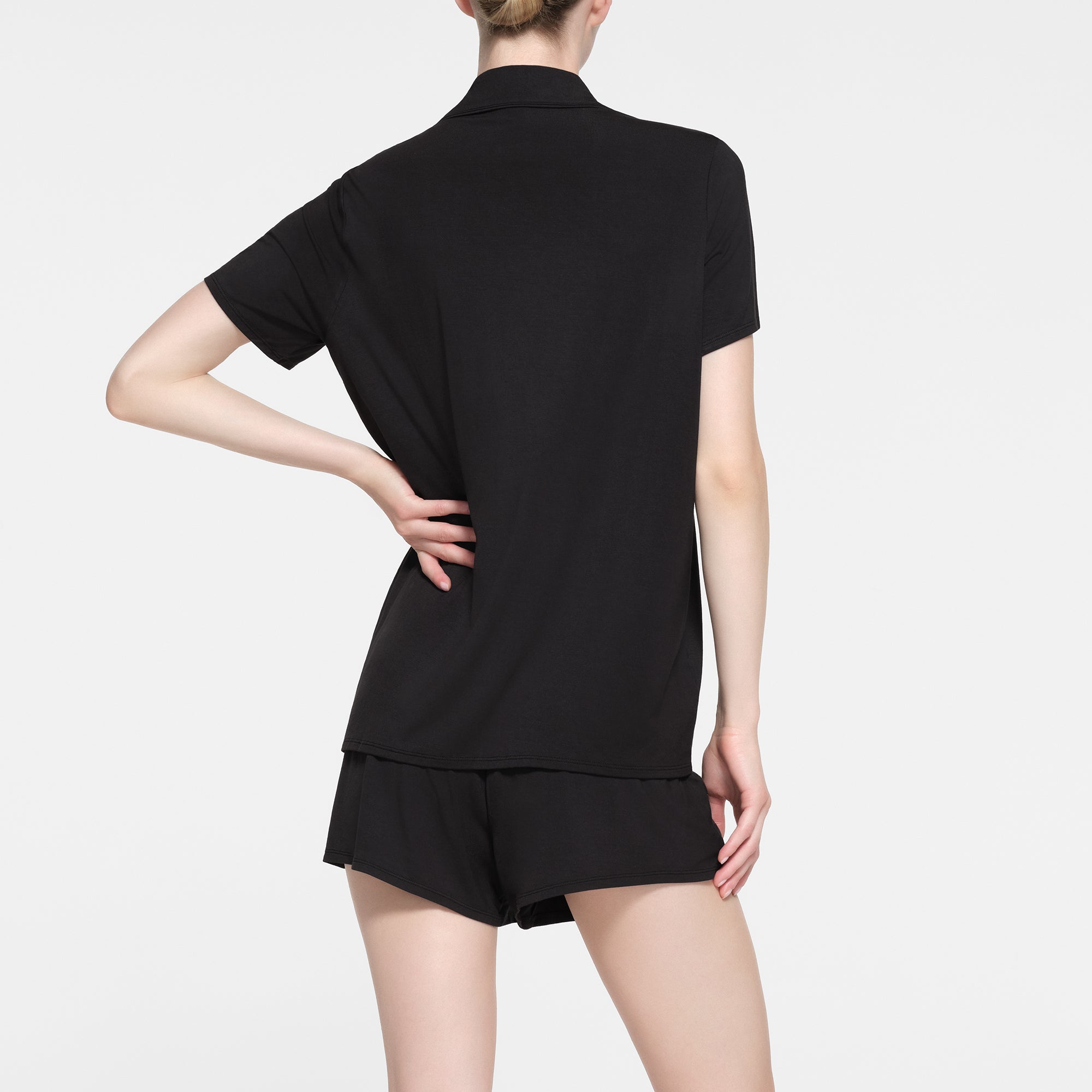 SHORT SLEEVE BUTTON UP SET - Image 3