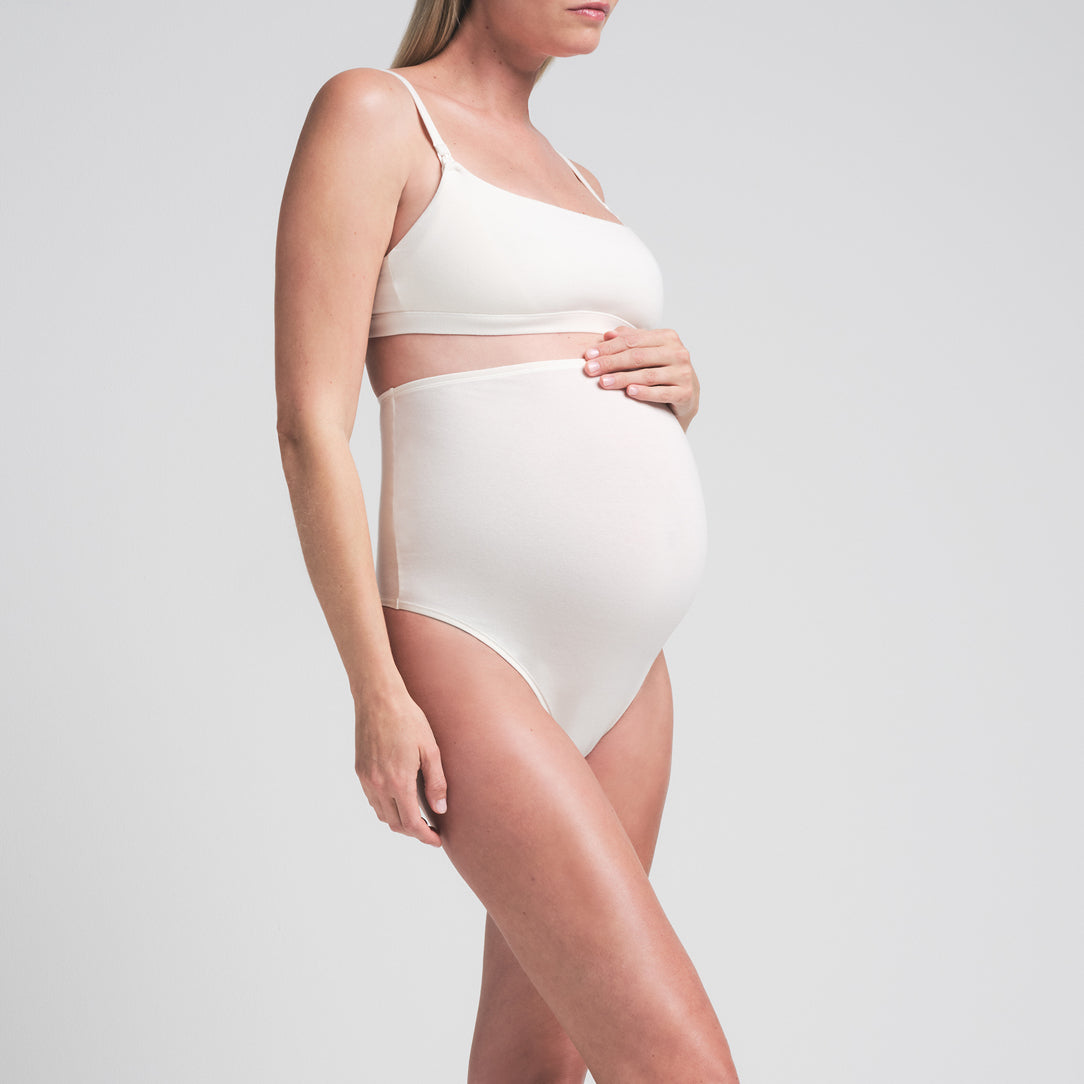 MATERNITY HIGH-WAISTED THONG