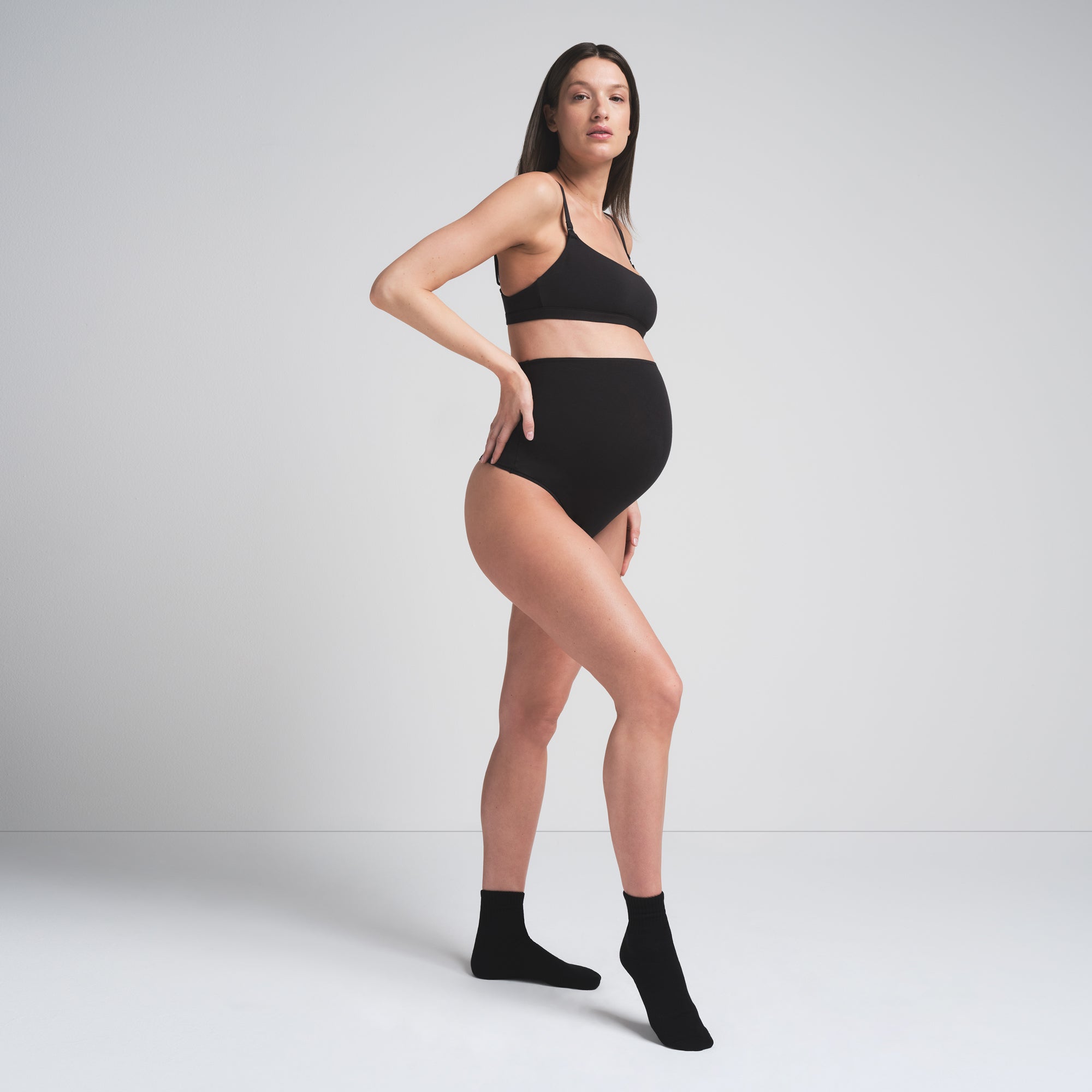 MATERNITY HIGH-WAISTED THONG