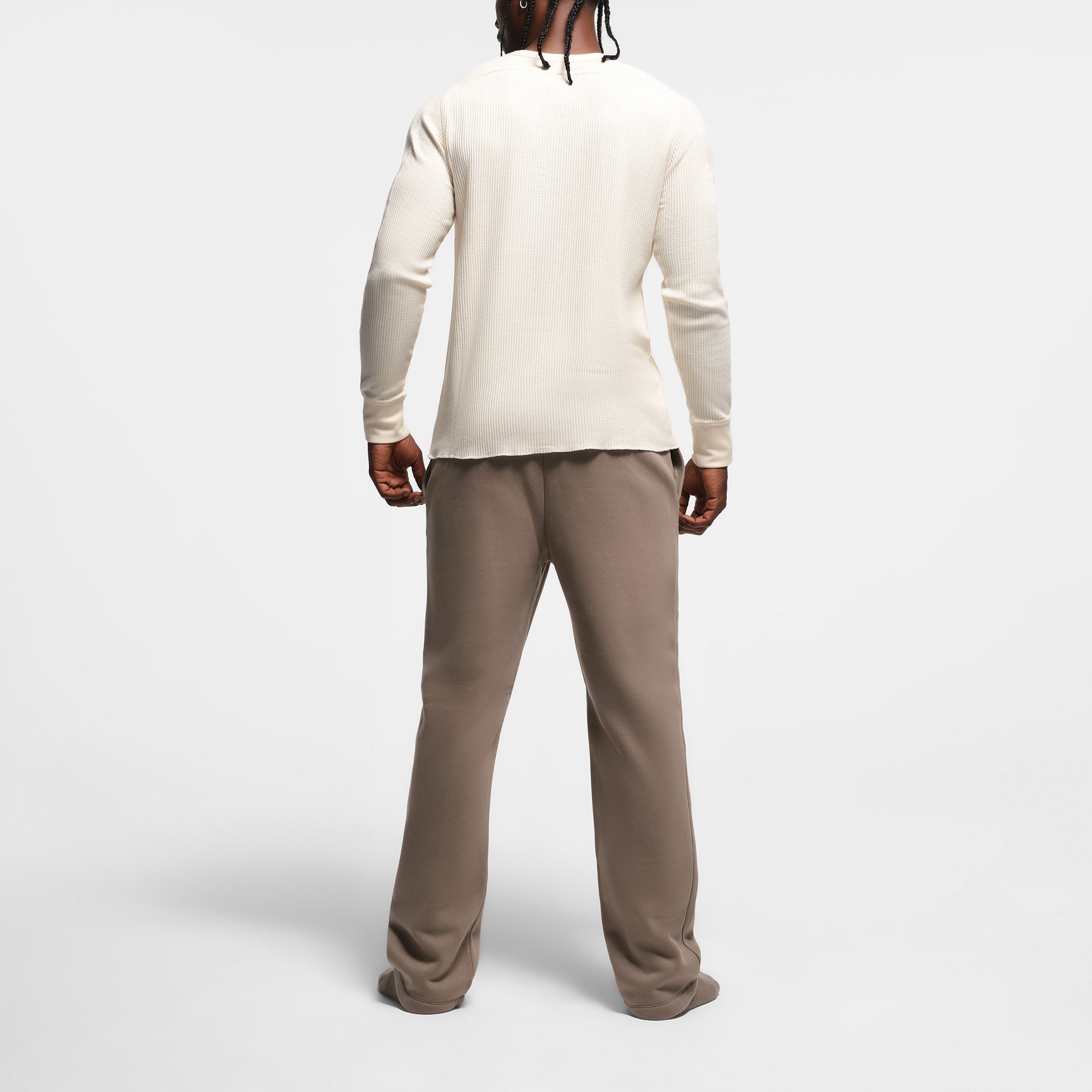 MENS SLIM LONG SLEEVE HENLEY - Image 3