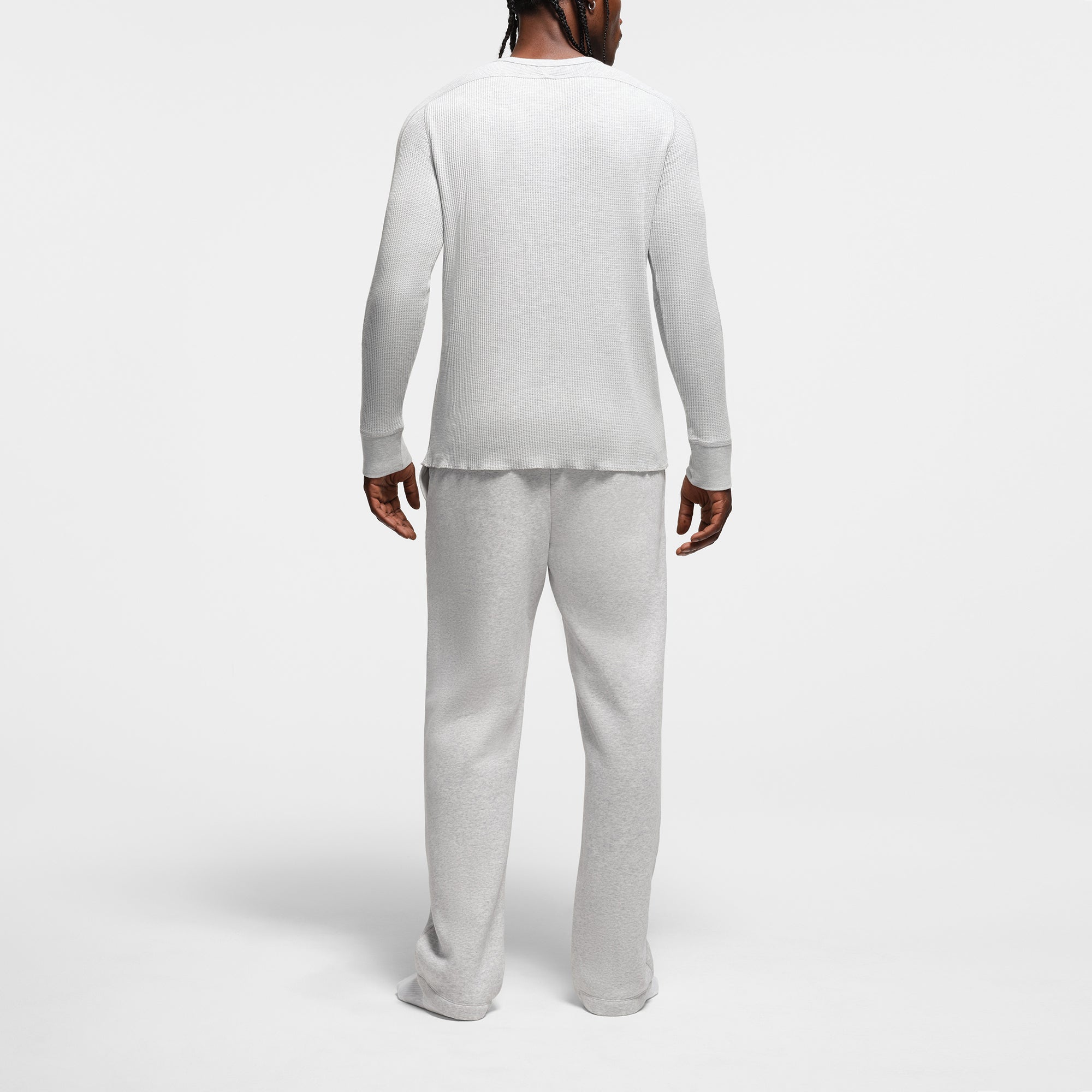 MENS SLIM LONG SLEEVE HENLEY - Image 2