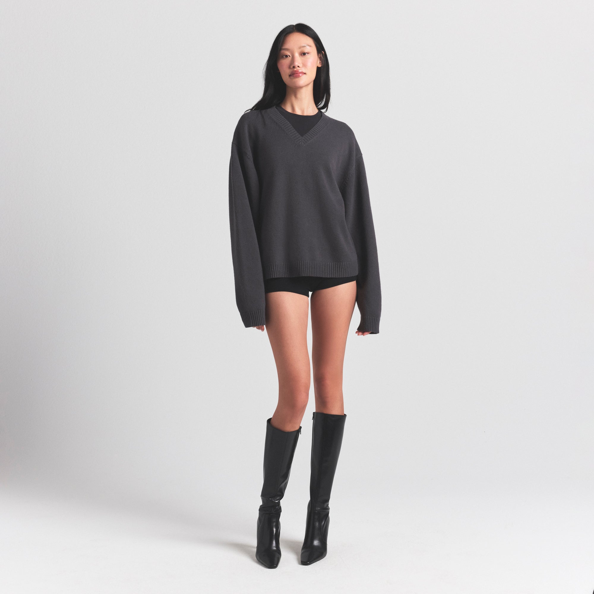 PULLOVER V NECK