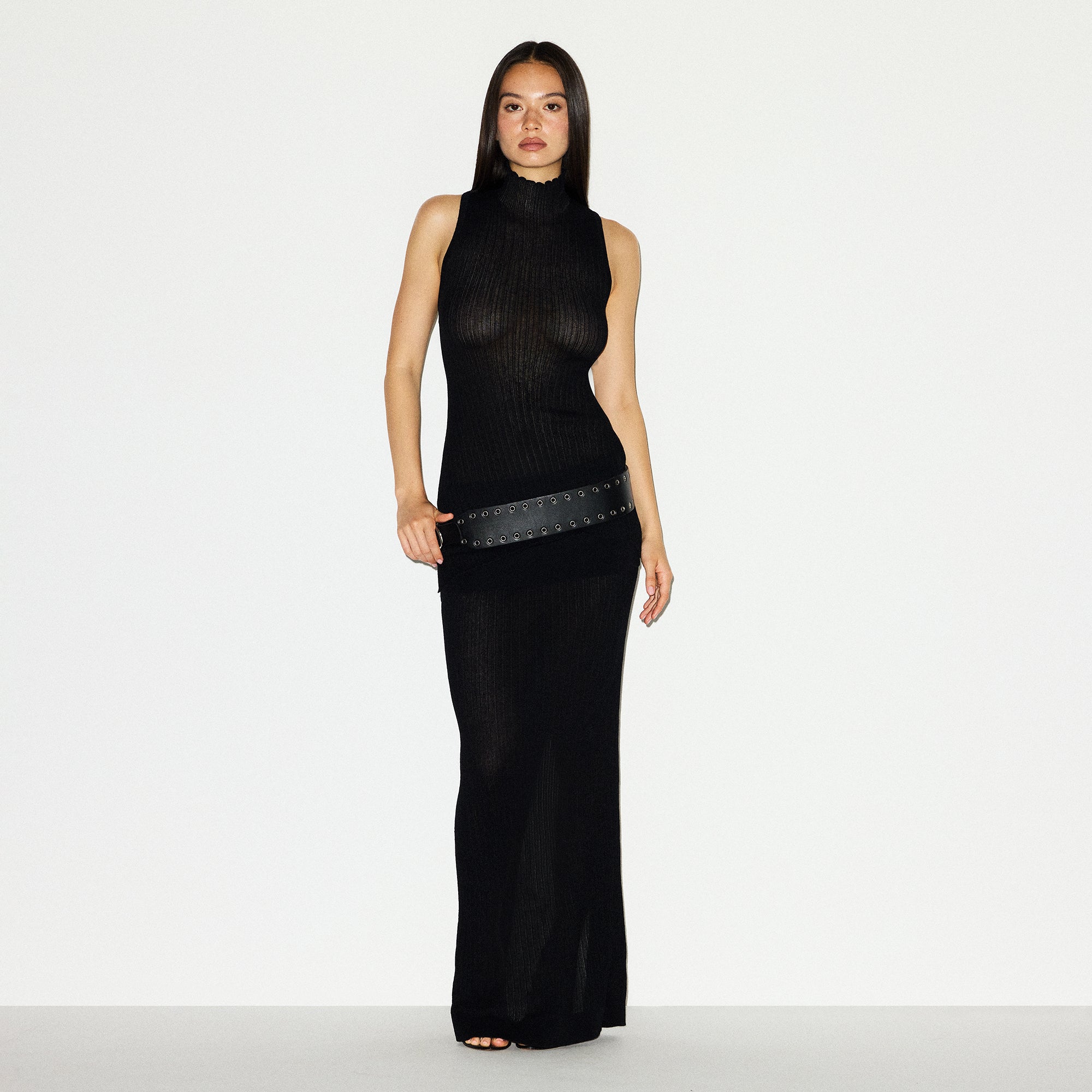 MOCK NECK TUNIC