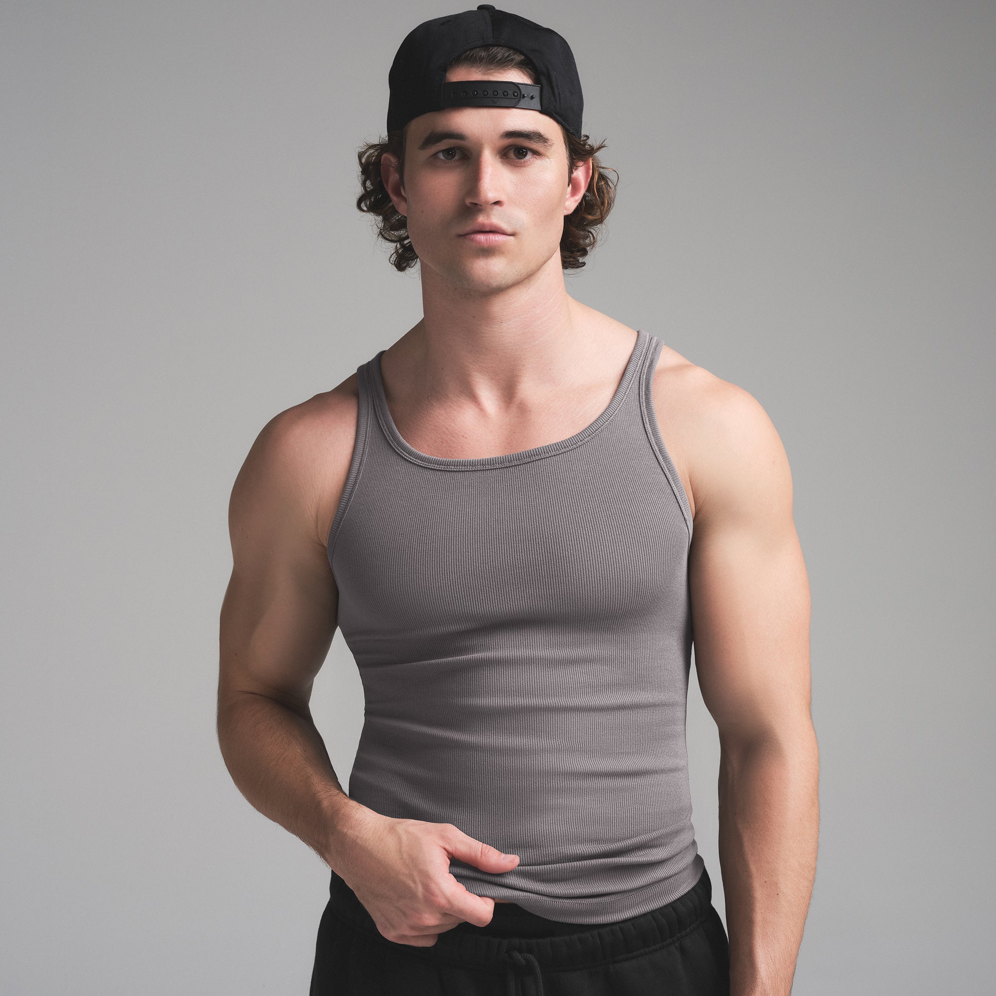 MENS RIB TANK 3-PACK - Image 3