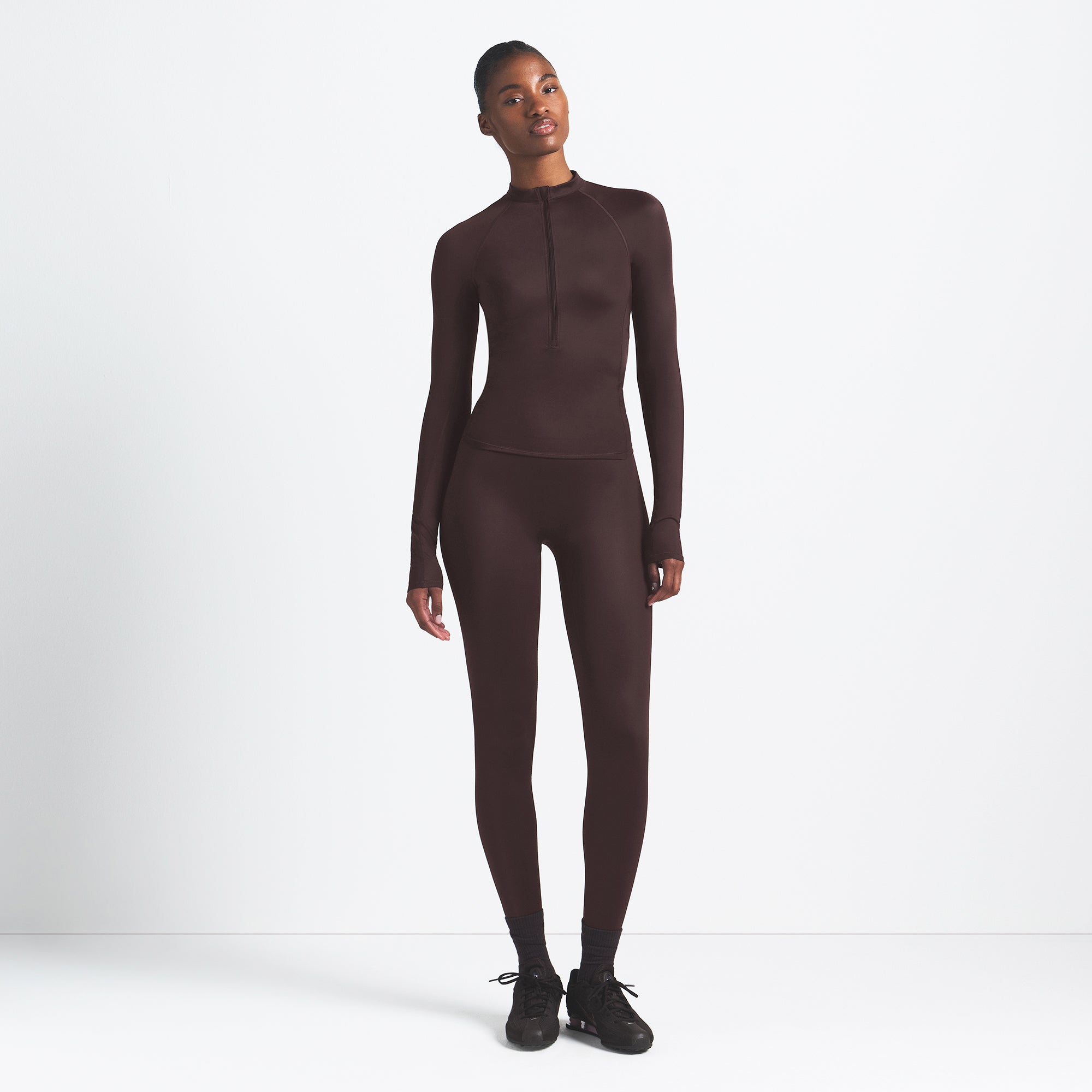 LONG SLEEVE HALF ZIP