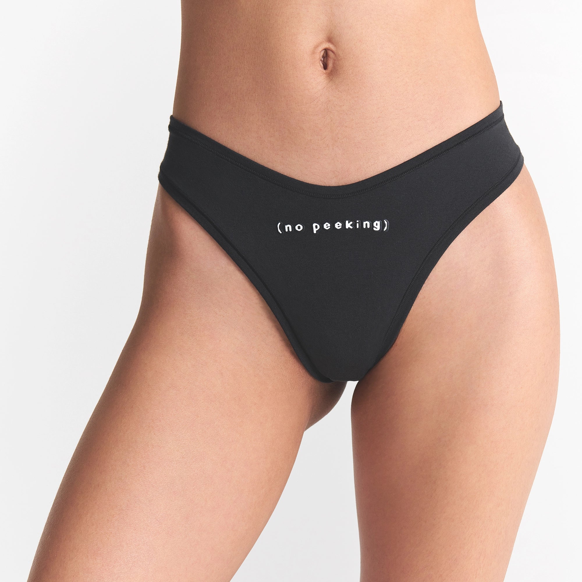 COTTON JERSEY DIPPED THONG 5-PACK - Image 6