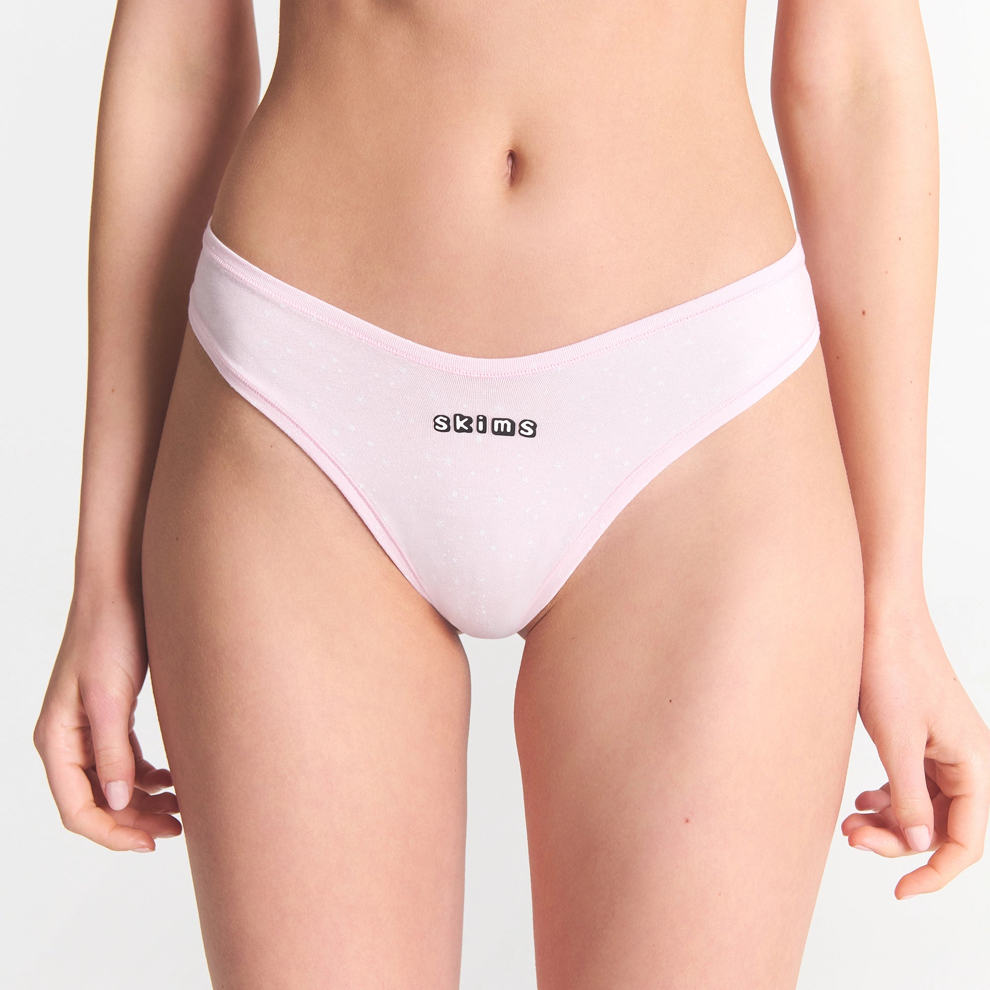 COTTON JERSEY DIPPED THONG 5-PACK - Image 7