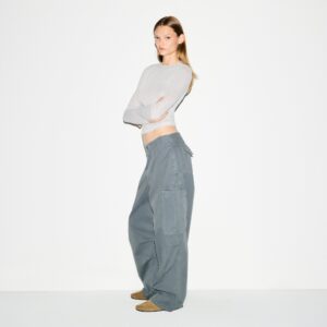 WOVEN OVERSIZED CARGO PANT