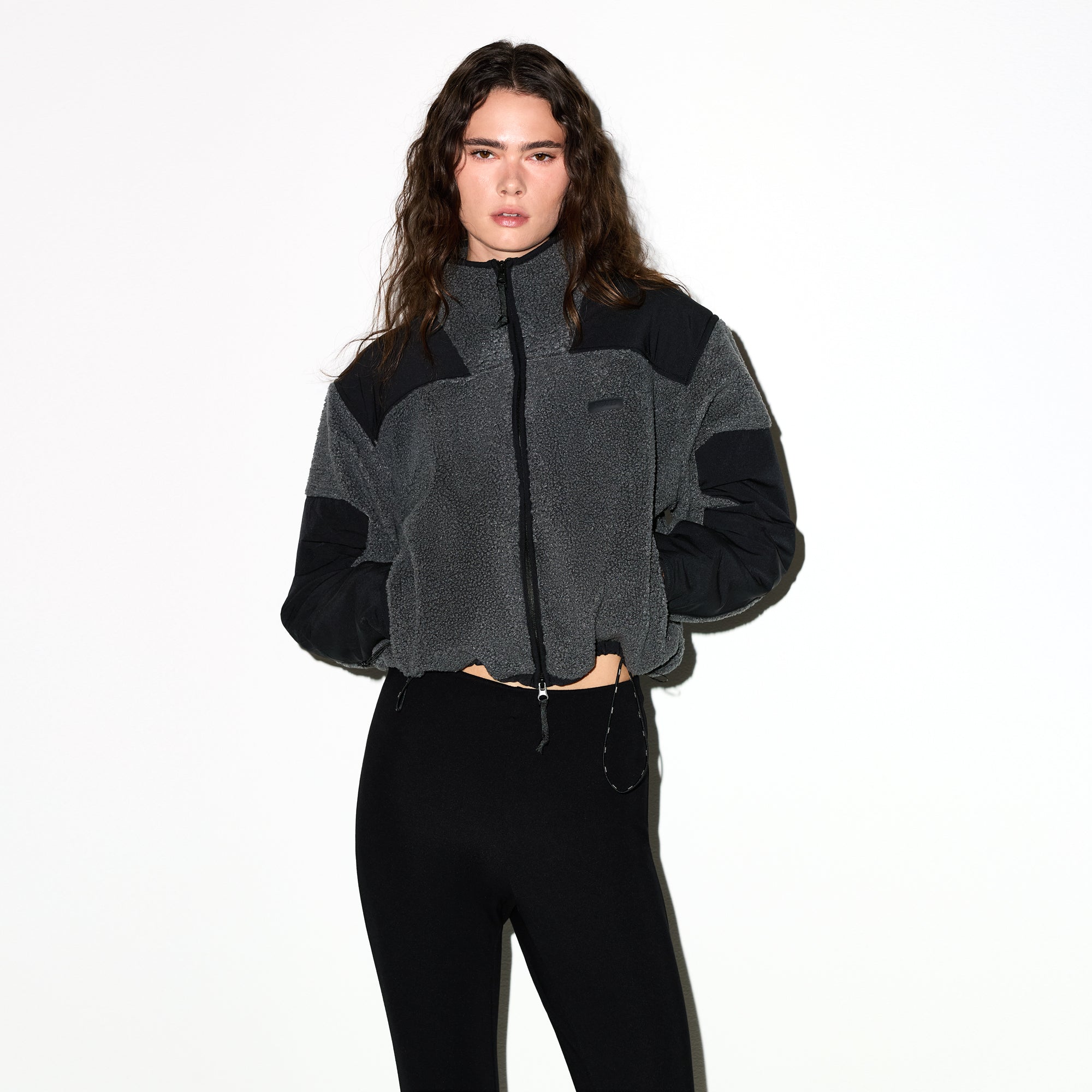 BOXY ZIP UP JACKET