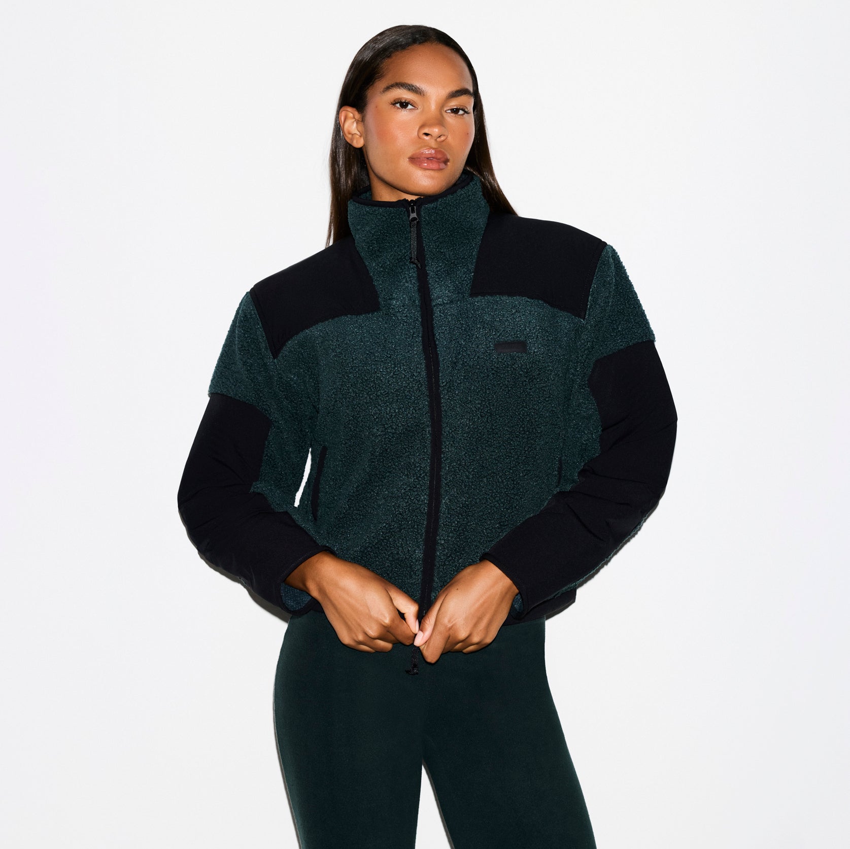 BOXY ZIP UP JACKET