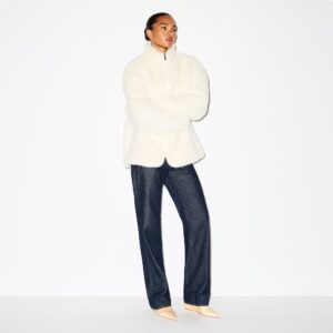 OVERSIZED MOCK NECK JACKET