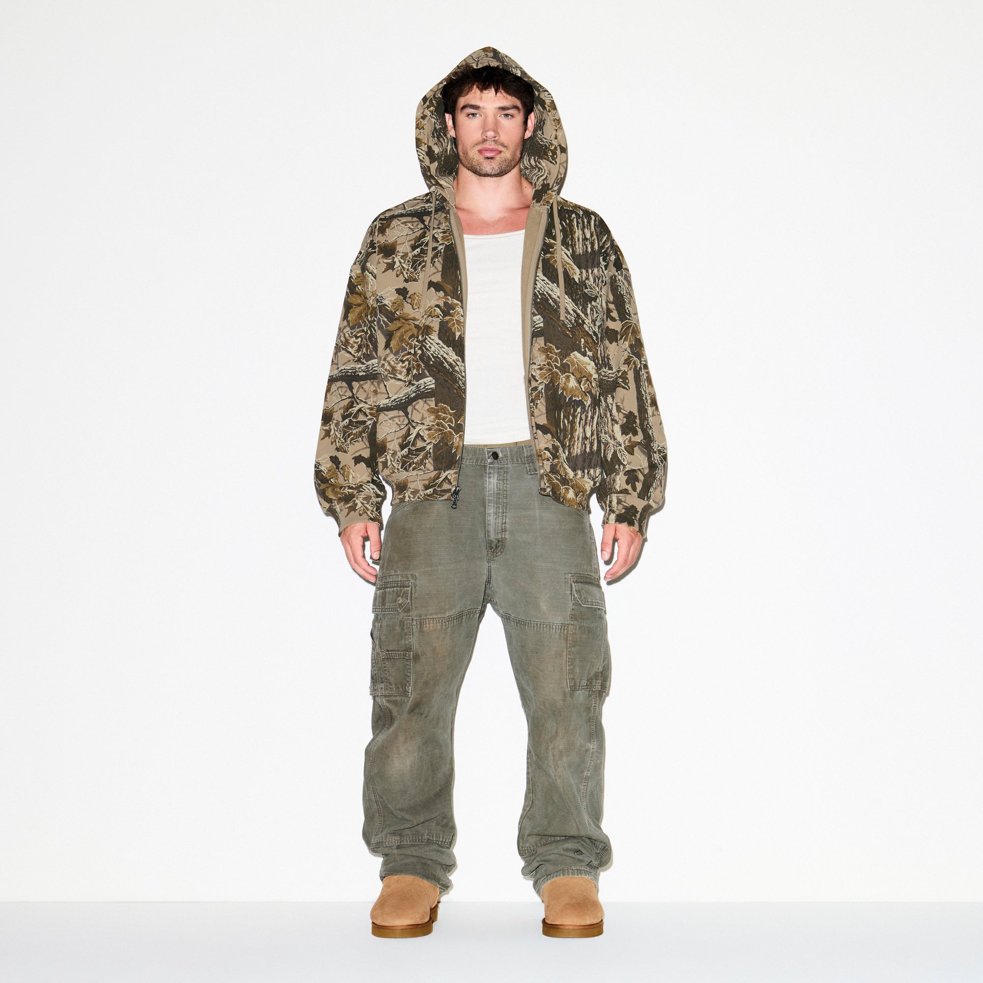 MENS REALTREE RELAXED ZIP UP HOODIE