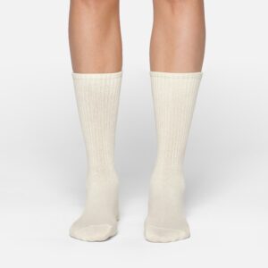 RIBBED CREW SOCK