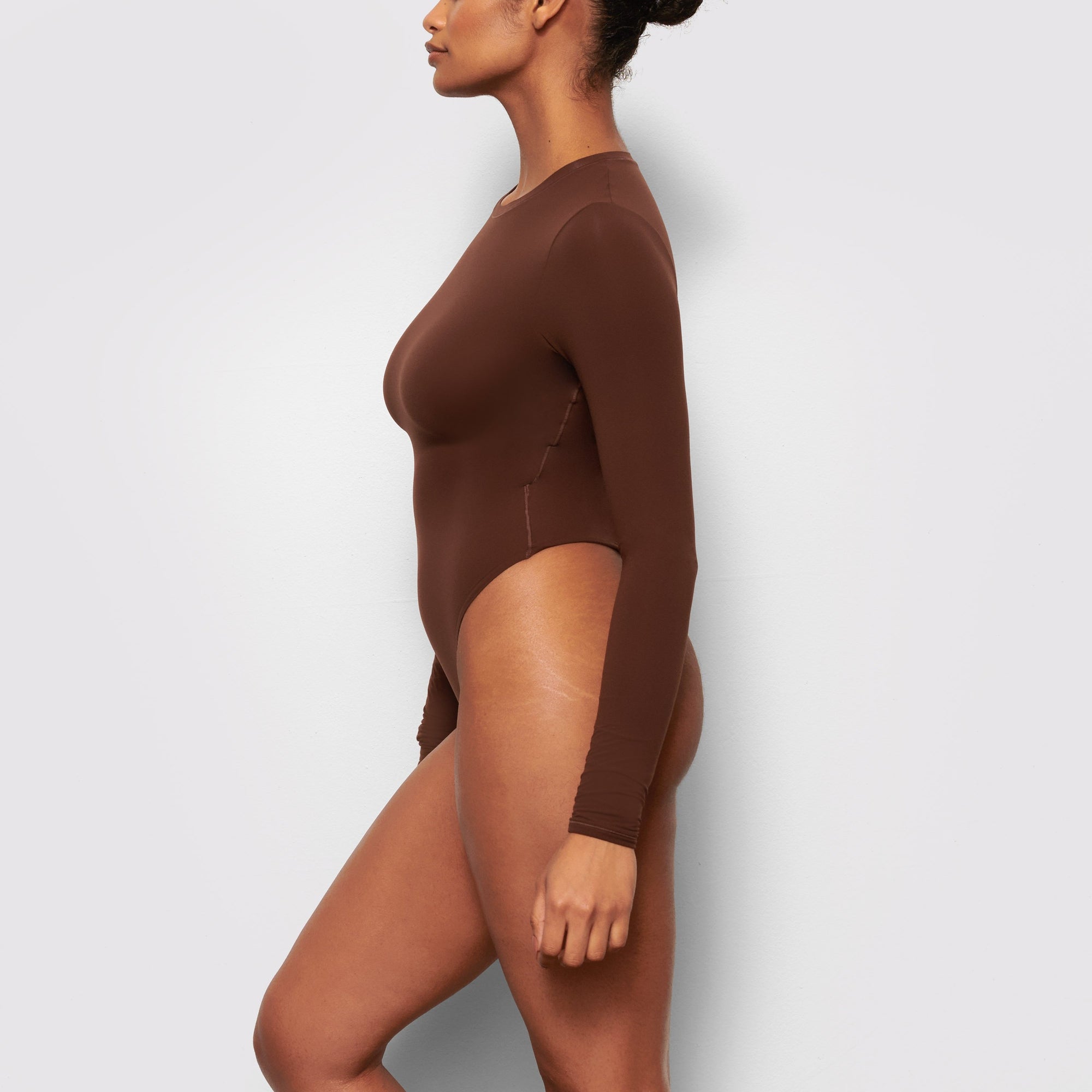 LONG SLEEVE CREW NECK BODYSUIT - Image 2