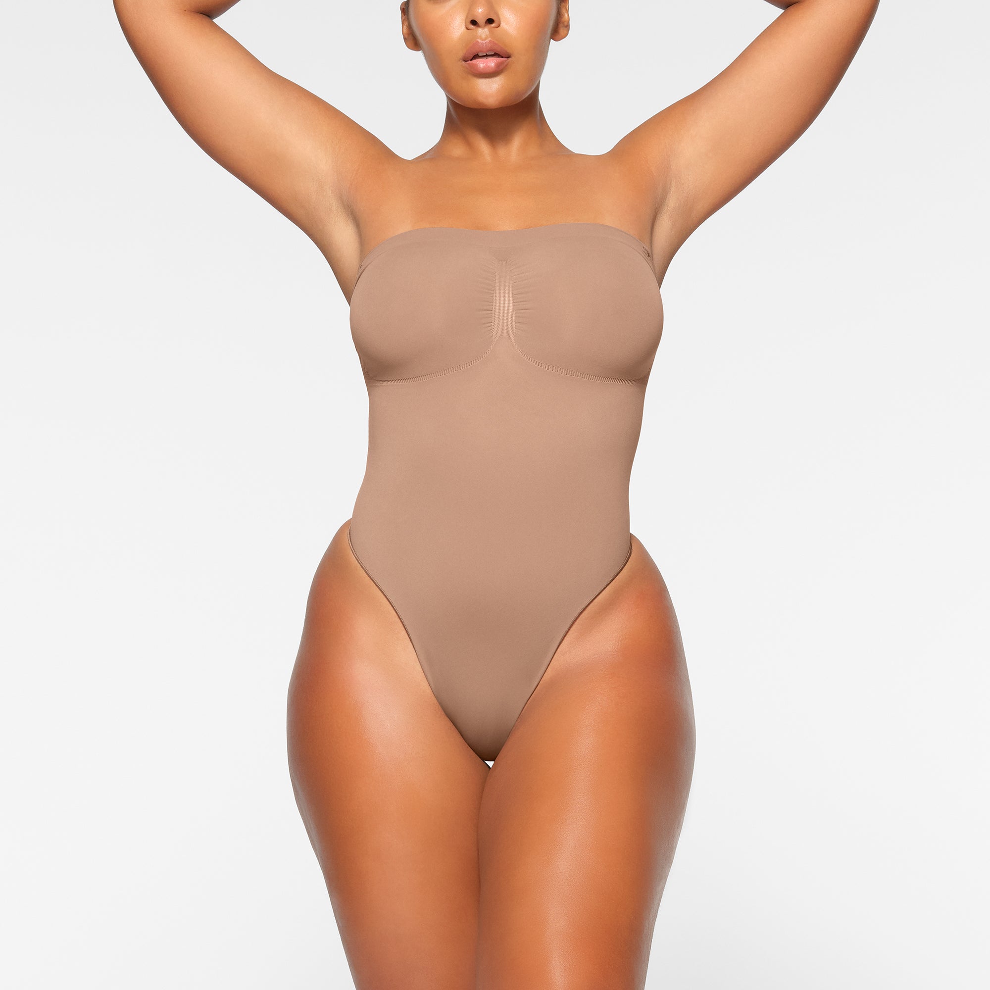 STRAPLESS THONG BODYSUIT